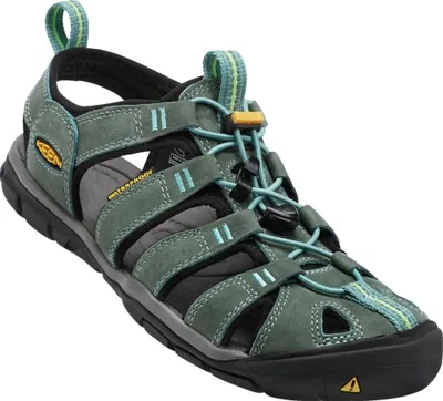 Produktbild von Keen Clearwater CNX Leather Women mineral blue/yellow, Größe:39