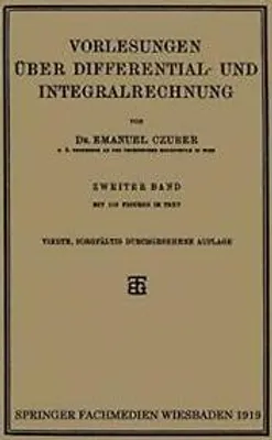 Obrázok produktu pre Vorlesungen Über Differential- und Integralrechnung