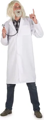 Immagine prodotto di Camice da medico per uomo costume di carnevale bianco - XL