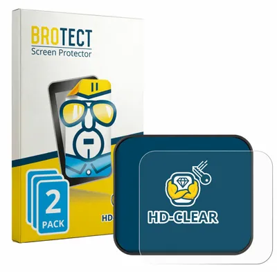 Produktbild von 2x Für Saphe T Schutzfolie BROTECT Displayschutz Display Schutz Folie Klar Transparent