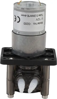 Produktbild von Peristaltische Pumpe, geringe Durchflussrate, kleine Flüssigkeitsdosierung für Aquarium, Labor, analytische Industriefüllmaschine, 12 V, 0,25 A