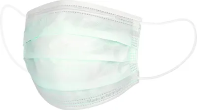Immagine prodotto di TechniSat TECHNIMASK M2 R - Maschera monouso bocca-naso, 50 pezzi, verde chiaro