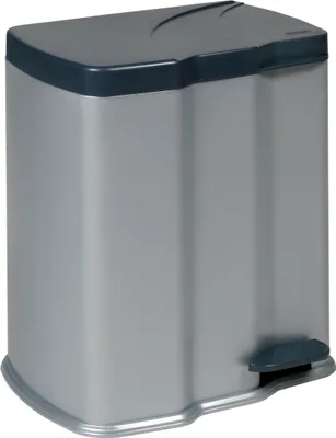 Produktbild von keeeper ECO Pedal Bin Mülleimer 7 L + 15 L 39,5 x 29 x 43 cm