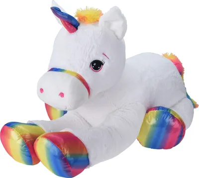 Immagine prodotto di Abbraccio unicorno in peluche XXL, 87 cm!