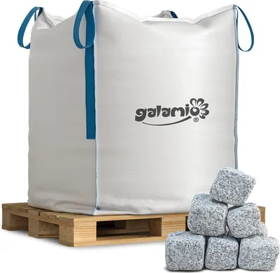 Produktbild von Galamio Granitpflaster 8/11 » getrommelt « 1000kg