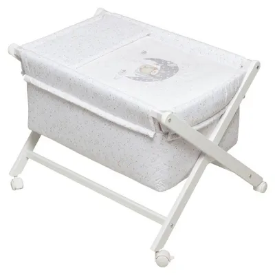 Image de Interbaby Berceau en Croix- Bear Sleeping - Gris