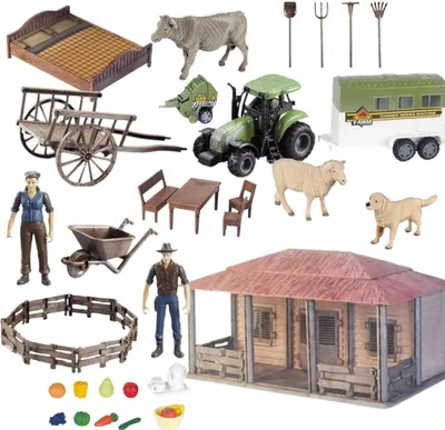 Produktbild von Veľký farmársky set s farmárskym domom DIY