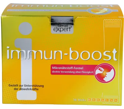 Produktbild von immun-boost Orthoexpert Direktgranulat zur Unterstützung der Abwehrkräfte, 56 St. Beutel