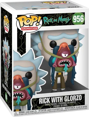 Zdjęcie produktu dla Funko POP Rick and Morty 956 Rick with Glorzo Figurka Kolekcjonerska