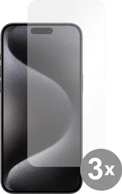 Produktbild von Schutzfolie Apple iPhone 15 Pro Max - Panzerglas - Cazy - Transparant