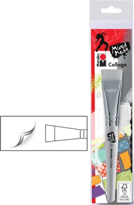 Produktbild von Marabu Pinsel "Collage" Größe: 25 ideal für alle Papiertechniken