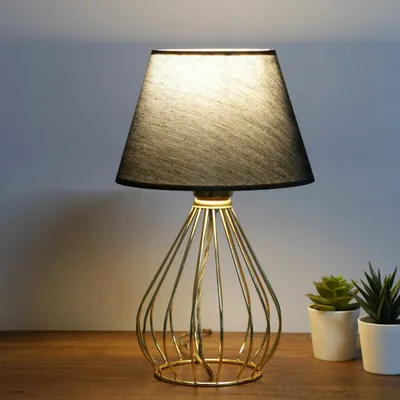 Immagine prodotto di Opviq, AYD- AYDAXL, nero, lampada da tavolo, 22 x 14 cm, 100% metallo