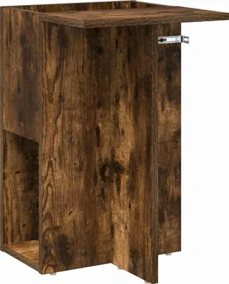 Produktbild von "2026 Moderne" Beistelltisch Geräucherte Eiche 35x40x55cm Holzwerkstoff - Konsolentische CC473230