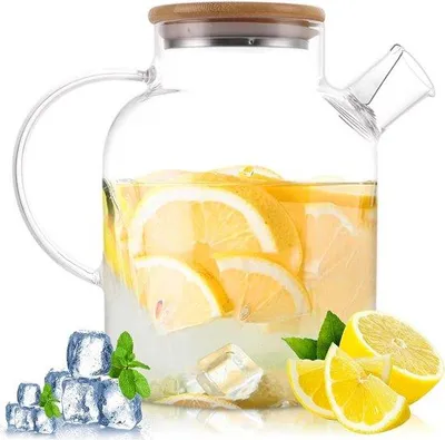 Obrázek produktu pro Čajová konvice Glaster 1800 ml, vhodná na varné desky, průhledná