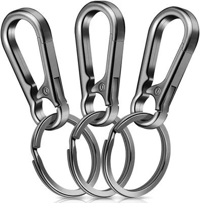 Produktbild von Travelhawk Karabijnhaak Sleutelhanger 3 Stuks