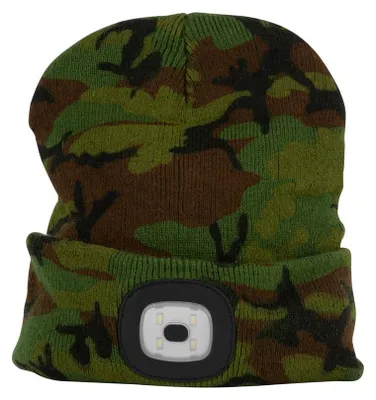 Produktbild von Mütze Strend Pro Albacore, Camouflage L, 4x SMD LED, USB-Ladefunktion