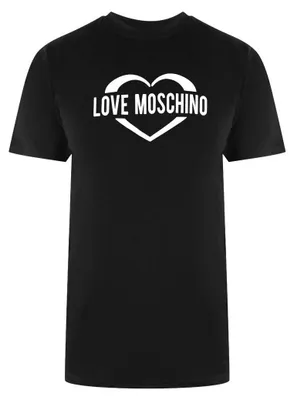 Produktbild von Love Moschino - T-Shirt für Damen, Logo SY3910 (XXL) (Schwarz)
