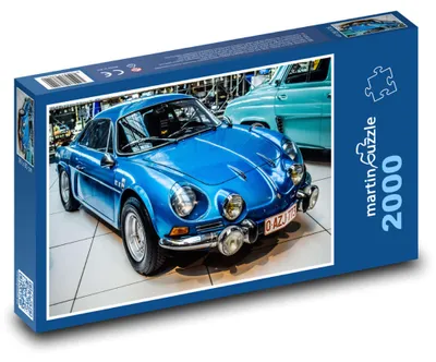 Obrázok produktu pre Puzzle 2000 Klasické modré auto - martinpuzzle