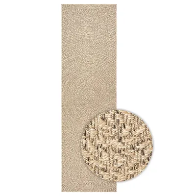 Produktbild von Teppich ZIZUR 80x250 cm Jute-Optik Indoor und Outdoor