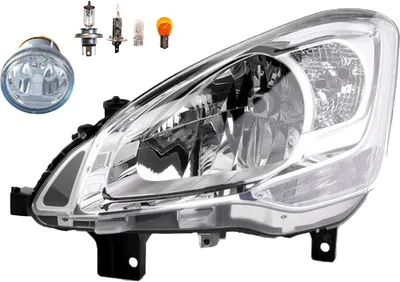 Produktbild von Scheinwerfer passend für Citroen Berlingo 7 04/08-02/12 H4 L +Nebel+Leu. 00006208K6 6208K6 00006204Q0 00006208E1 00006206J6 9648947780 Johns