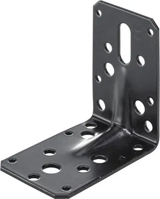 Image de Equerre noir HETTICH, l.90 mm x P.60 cm