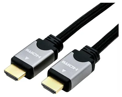 Zdjęcie produktu dla ROLINE 11.04.5856, 1,5 m, HDMI Typu A (Standard), HDMI Typu A (Standard), 3840 x 2160 px, Kompatybilność 3D, Czarny, Srebrny