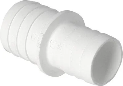 Produktbild von 2 Stk. Schlauchverbinder Ø 32/38mm + 4 Edelstahlschellen