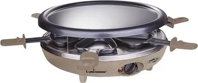 Produktbild von Little Balance Happy Cheese Trio, 6 Person(en), 1 Zone(n), Beige, Schwarz, Rund, 260 x 260 mm, Drehregler