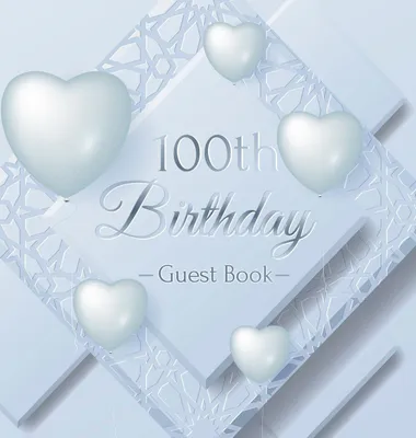 Produktbild von 100th Birthday Guest Book