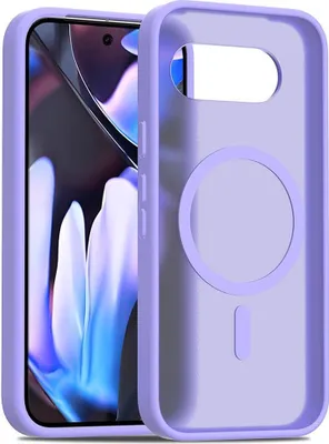 Produktbild von Mobigear Shockproof Google Pixel 9a MagSafe Hülle Hardcase Backcover - Lila