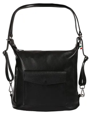 Produktbild von Florence Rucksack Damen Echtleder Tasche/Rucksack schwarz ORF103S1