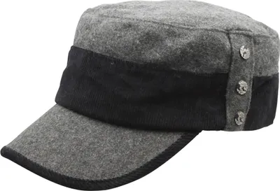Produktbild von Army Military Cap - Modell 04 - grau-schwarz - Mütze