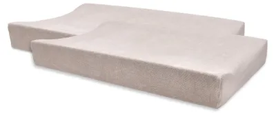 Immagine prodotto di Asciugamani in spugna avvolgenti, 50x70 cm, motivo "Rosa di Seta", confezione da 2 pezzi