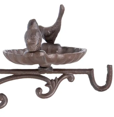 Produktbild von Esschert Design Vogelfutterhaus - Gusseisen - mit Haken - 35 cm