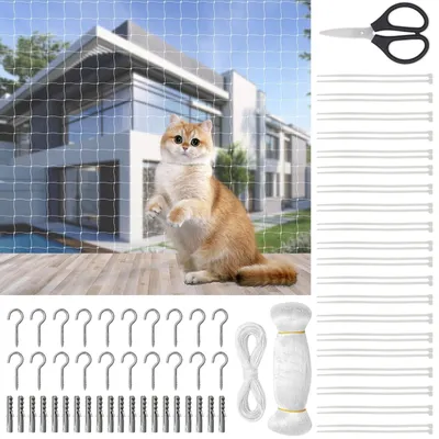 Immagine prodotto di Balconi per gatti - Kit completo con accessori di montaggio