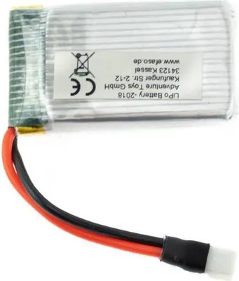 Produktbild von Akku 3,7V / 750mAh / Li-Po / weißer flacher Stecker / X5C F949 Syma X5SC Akku