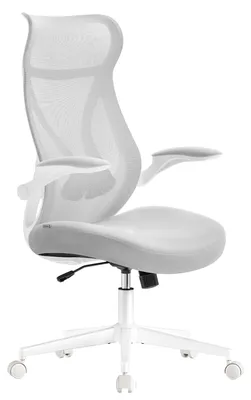 Produktbild von SONGMICS Bürostuhl OBN088GD01 Ergonomisch Drehstuhl Taubengrau 150kg
