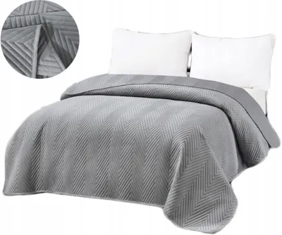 Obrázek produktu pro JadorDecor Přehoz na postel Velur Prošívaný Oboustranný 220x240