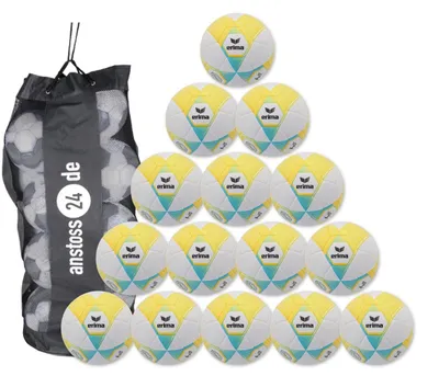 Produktbild von Ballset erima Jugendball - Hybrid Lite 350 v26 inkl. Ballsack 4 15 Bälle