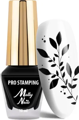 Image de Molly Nails PRO Stamping noir 10ml