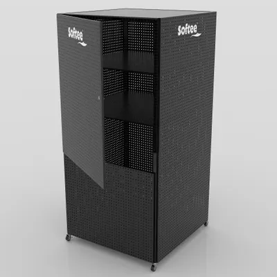Produktbild von Rack mit Aufbewahrungssystem