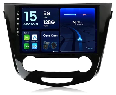 Imagen del producto de Reproductor de audio para Android 14 – 6G+128G, CarPlay/Android Auto inalámbrico, pantalla de 10.1 pulgadas