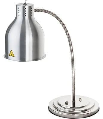 Image de Lampe chauffante pour buffet avec bras pivotant - 0,25 kW, pour aliments