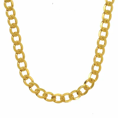Zdjęcie produktu dla Złota łańcuch pancerny, długość 60 cm, szerokość 3,9 mm, próba 585 (14 karatów)