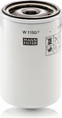 Obrázok produktu pre Olejový filter MANN-FILTER W 1150/7