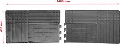 Obrázok produktu pre Univerzálne gumové rohože do auta pre dodávky (140x43cm)