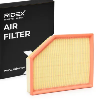 Produktbild von RIDEX 8A0669 Luftfilter für VOLVO V40 Schrägheck (525, 526) Fünfeckig