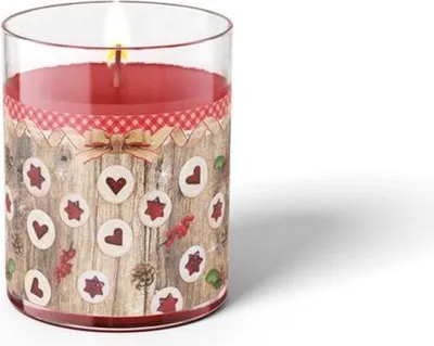 Obrázek produktu pro Provence SVÍČKA VE SKLE LINECKÉ 7X8CM 135G 20H HOŘENÍ_EXTUTC
