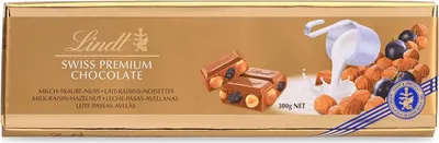 Produktbild von Lindt Gold Czekolada Mleczna Bakalie 300 g