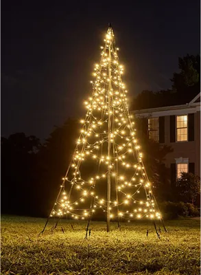 Produktbild von Choinka LED, 300 cm, 360 ciepłych białych światełek LED